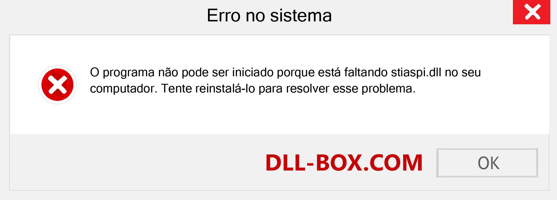 Arquivo stiaspi.dll ausente ?. Download para Windows 7, 8, 10 - Correção de erro ausente stiaspi dll no Windows, fotos, imagens